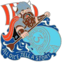 D3 Dice Viking