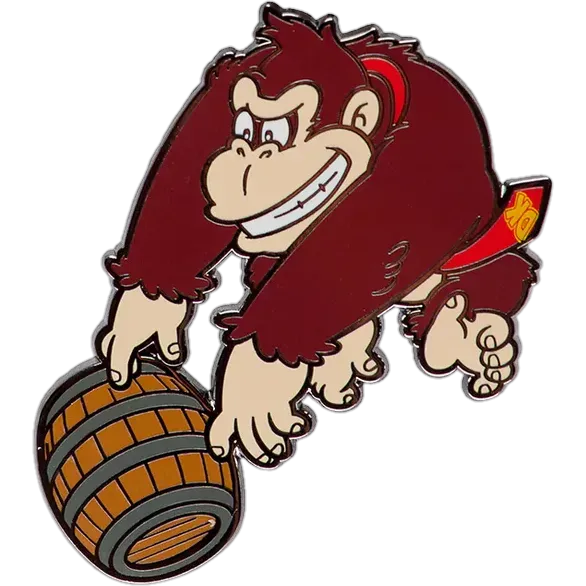 Donkey Kong Barrel Throw