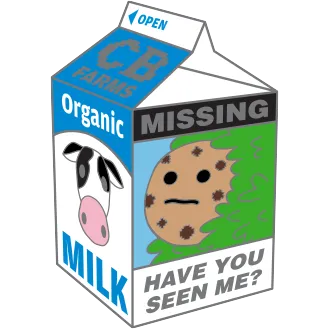 Milk Carton Cookie &mdash; Catalog