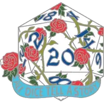 Full Art Rose D20 &mdash; Catalog