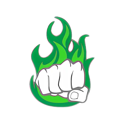 Green Flame Fist