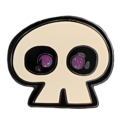 Skull Brooch